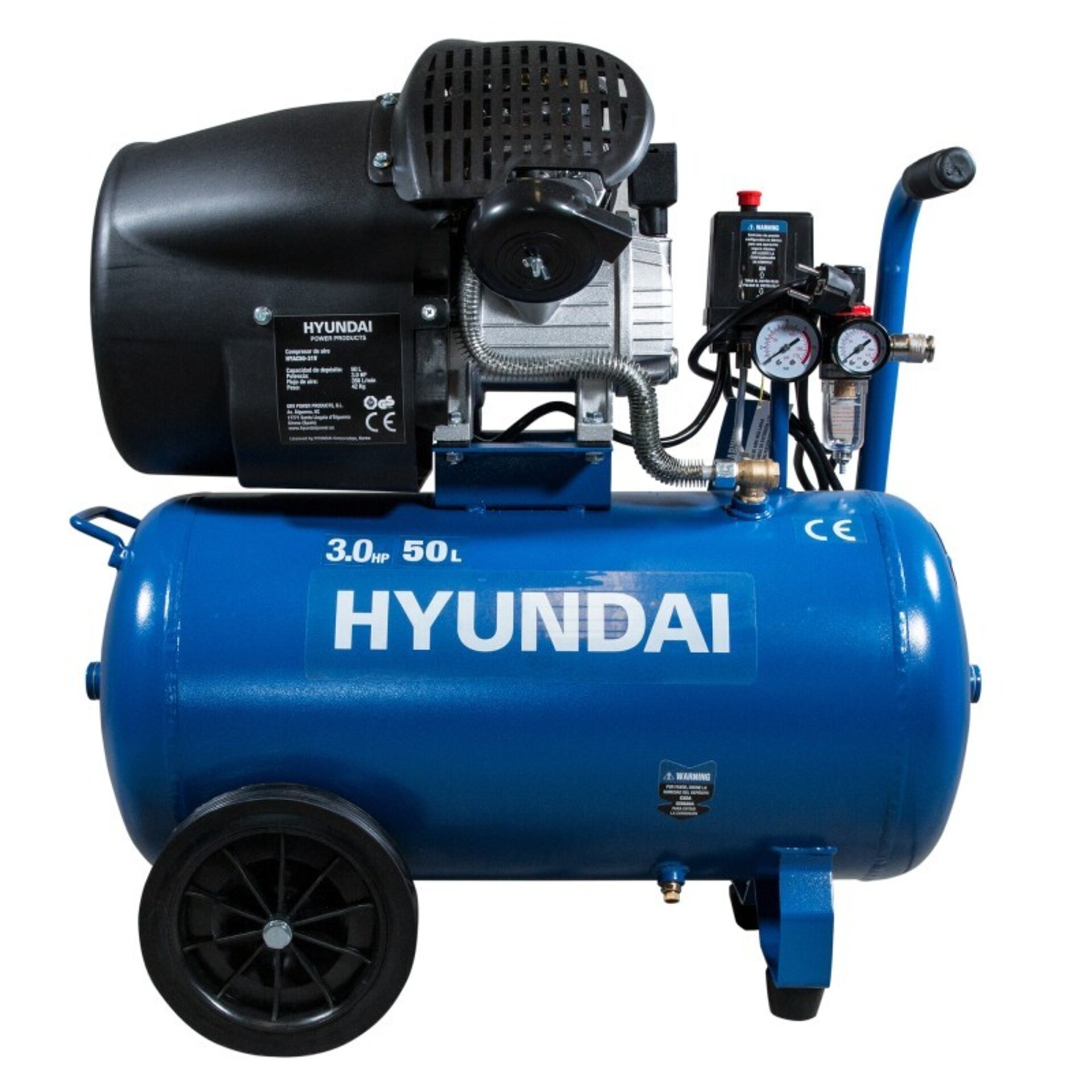 COMPRESOR 50L 3HP (MONOFÁSICO) HYAC50-31V HYUNDAI - 2