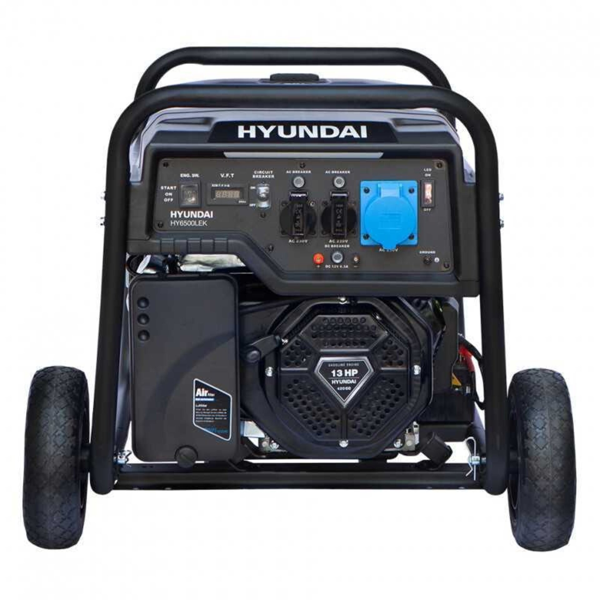 GENERADOR ELÉCTRICO MONOFÁSICO DE 6,5KW HY9100LEK HYUNDAI - 3