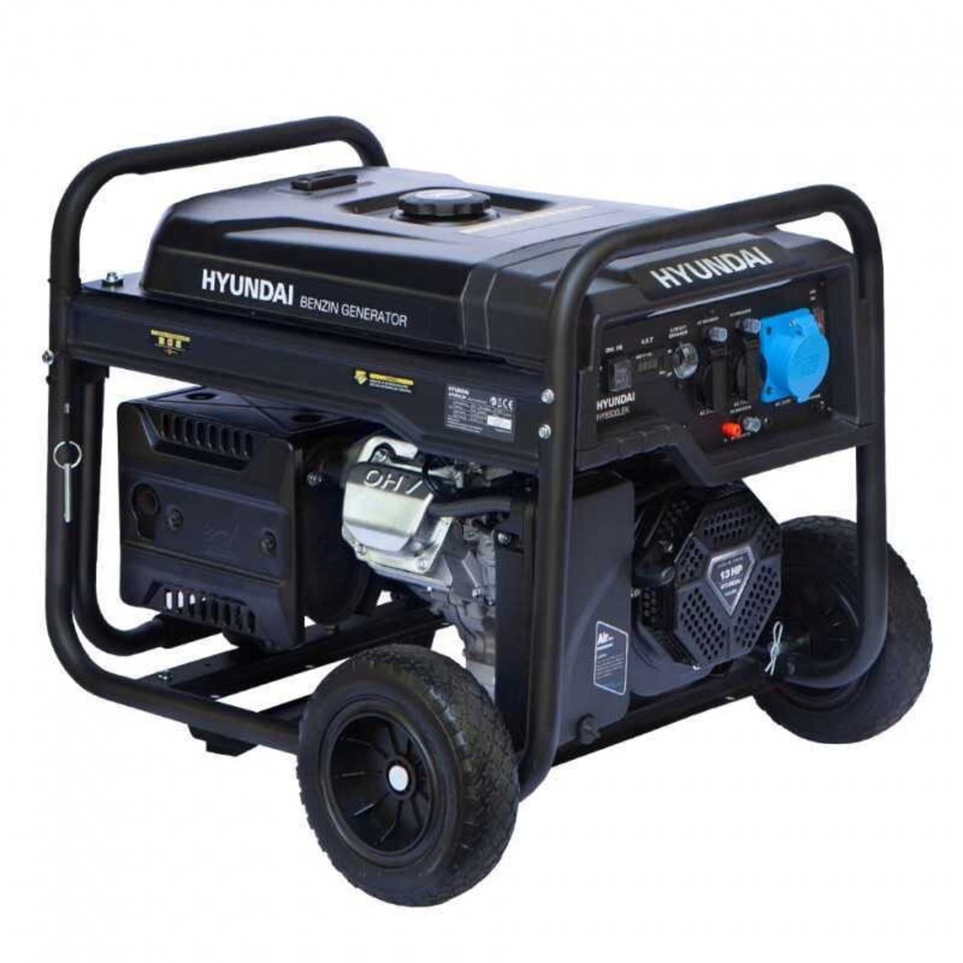 GENERADOR GASOLINA MONOFÁSICO CON RUEDAS HY4110LK HYUNDAI - 3