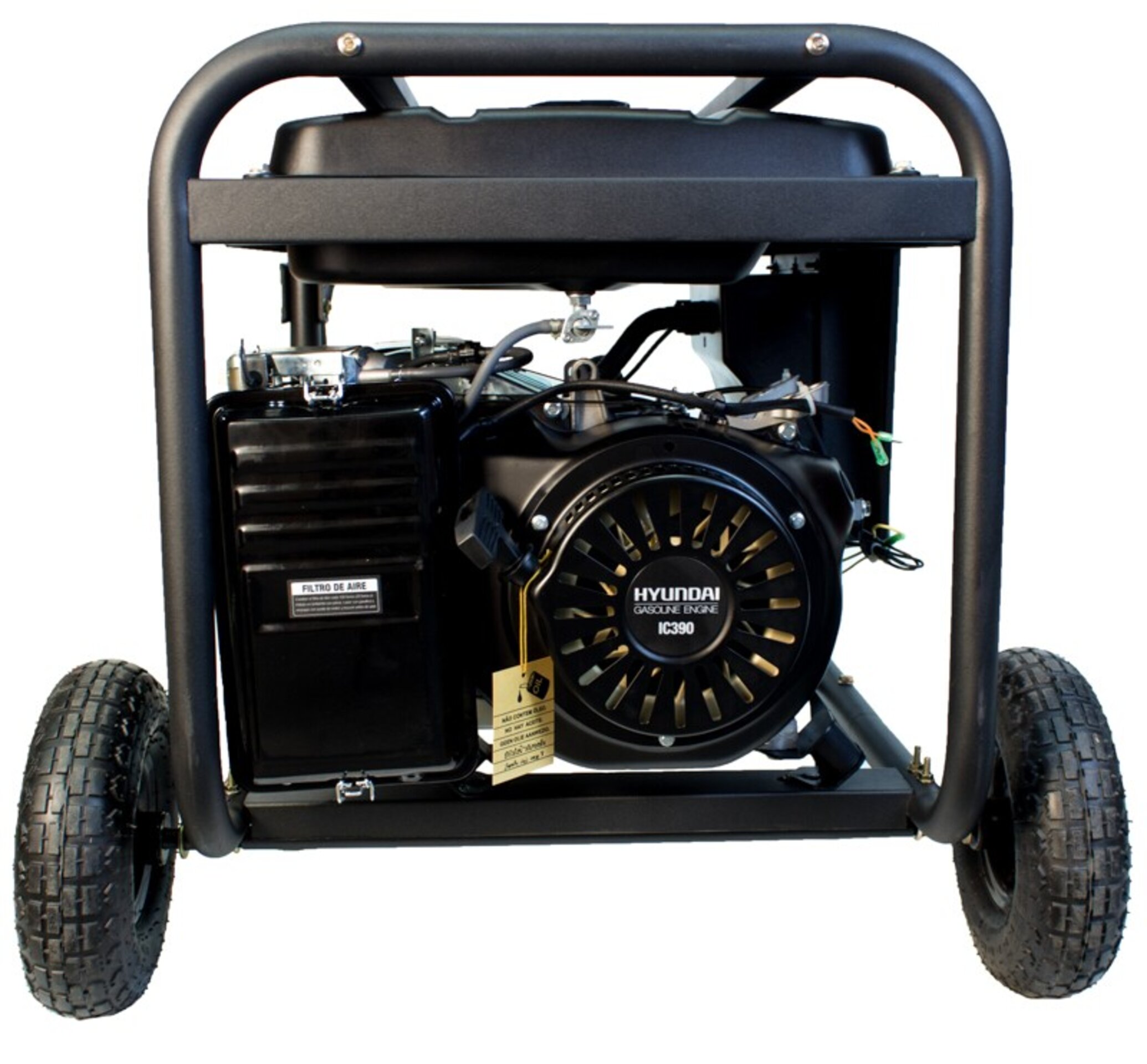 GENERADOR GASOLINA MONOFÁSICO DE 5,5 KW HY7000LK HYUNDAI - 3